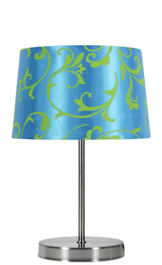 Lampada da tavolo Candellux Arosa 41-55873 cromo blu