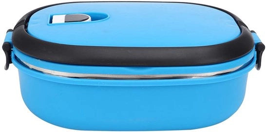 Lunchbox RVS Isolante Portatile, 900ml Contenitore Termico Singolo per Picnic Esterno