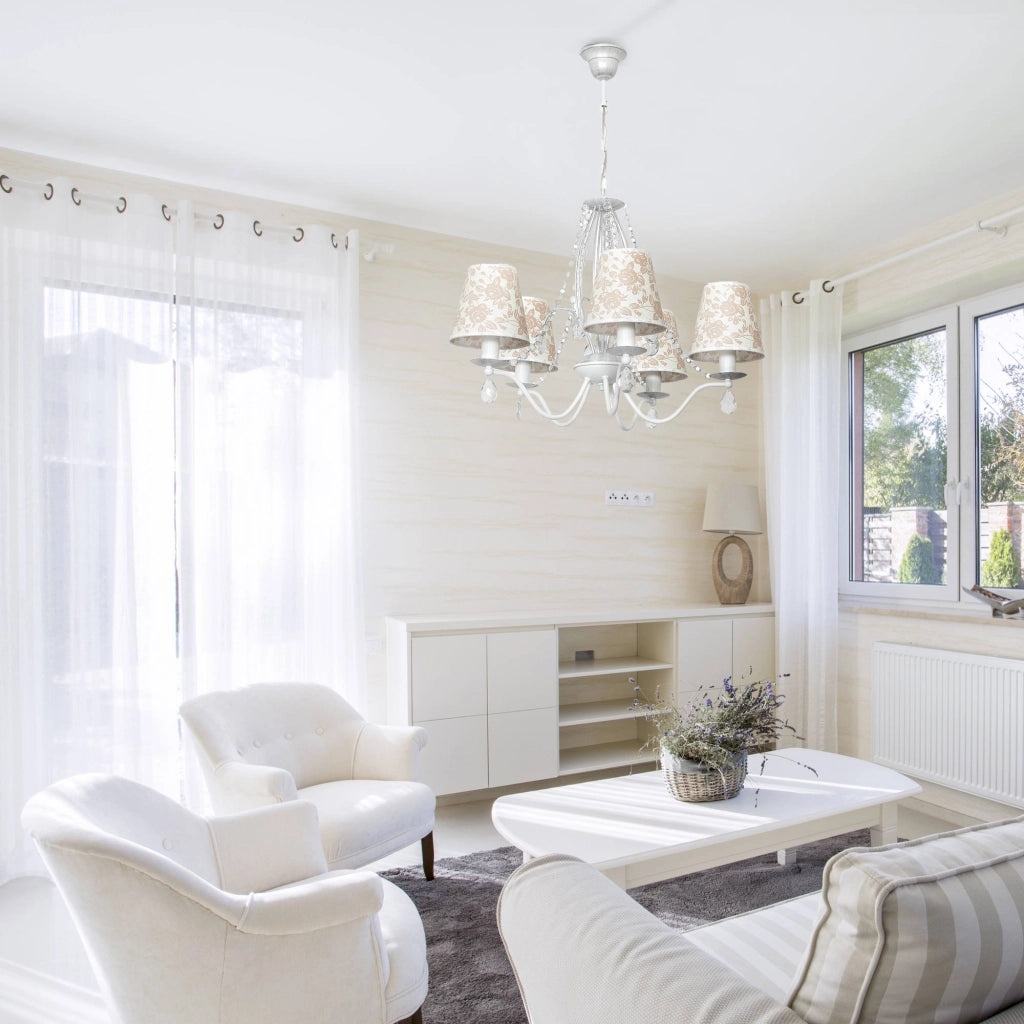 Marzano, Lampada a Sospensione, Bianco