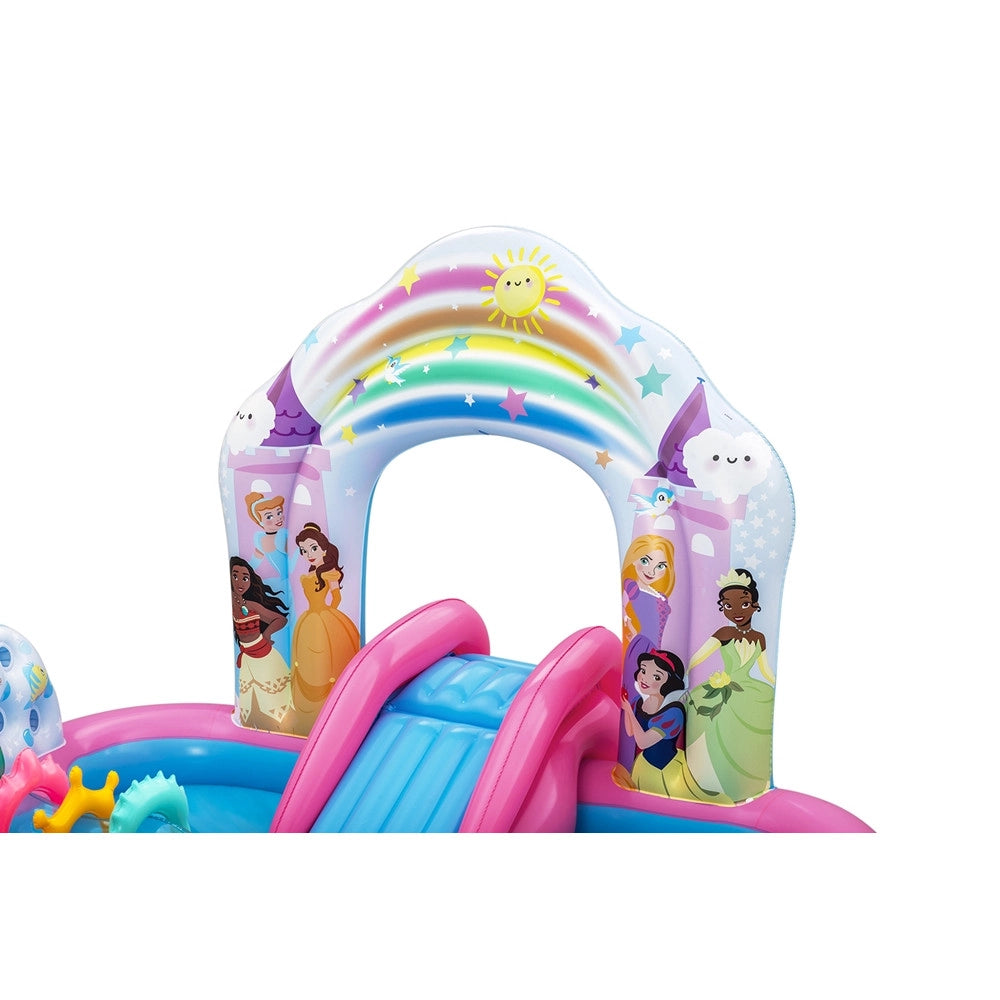 Trade Shop - Centro Giochi Acquatico Princess Enchanted World 221x193x140cm Gonfiabile Piscina 9103 -