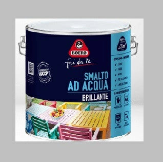 SMALTO BRILL.ACQUA ARGENTO 0,125LT - BOERO