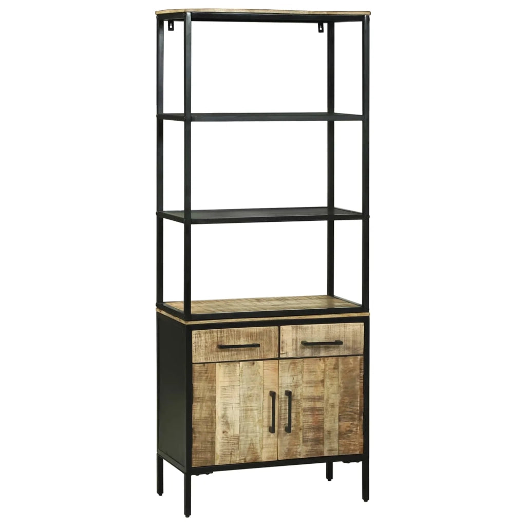 Credenza Marrone 70 x 35 x 180 cm Legno di mango massello 3310125