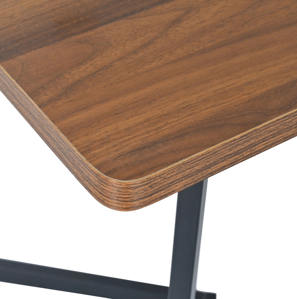 Set da pranzo 5 pezzi con tavolo MDF e 4 sedie in velluto