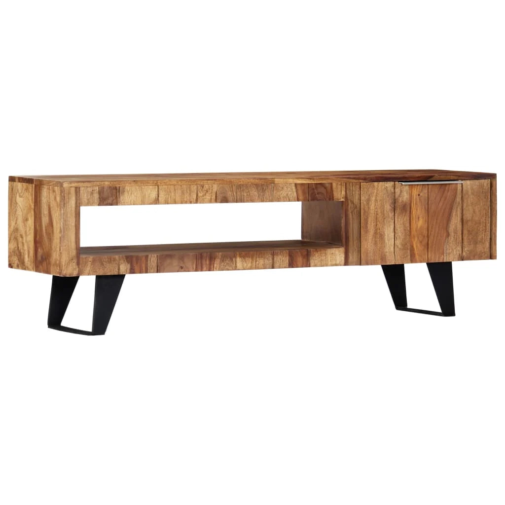 Mobile TV/credenza di design pratico 140 cm legno massello di sheesham 2502073