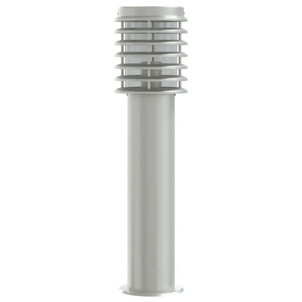 vidaXL Lampade da Terra per Esterni 3 pz Nere 60 cm in Acciaio Inox