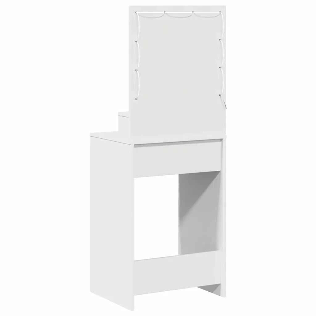 Toeletta | Tavolo da Trucco Bianco 50 x 41 x 135 cm Legno multistrato