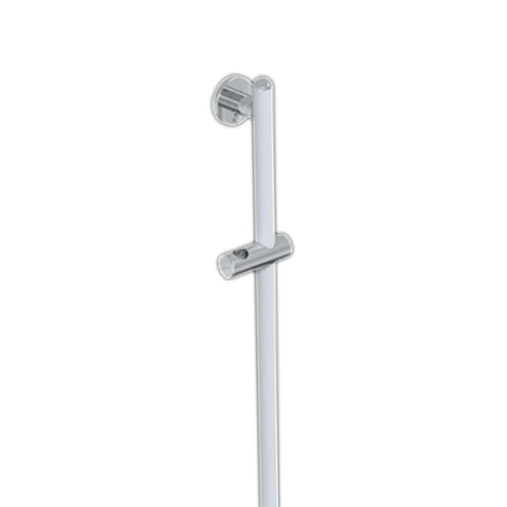 Saliscendi doccia serie raffaello 50x120 inox lucido, bianco opaco