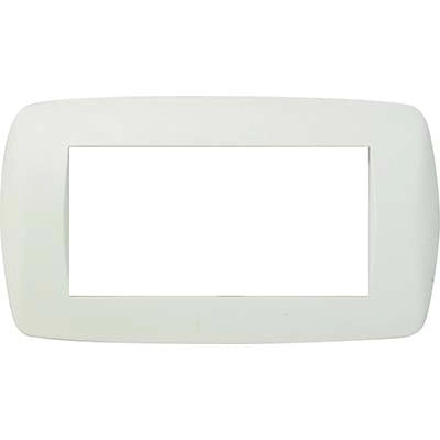 PLACCA COPRIFRUTTI MILLENIUM MARLANVIL - BIANCO POSTI 4 MM 150X83- 2 pezzi