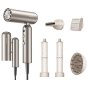 Dreame AHD51 Pocket Pro 2 Asciugacapelli 1300 W Motore Digitale Ioni Negativi 5 Temperature Accessori Magnetici colore Oro