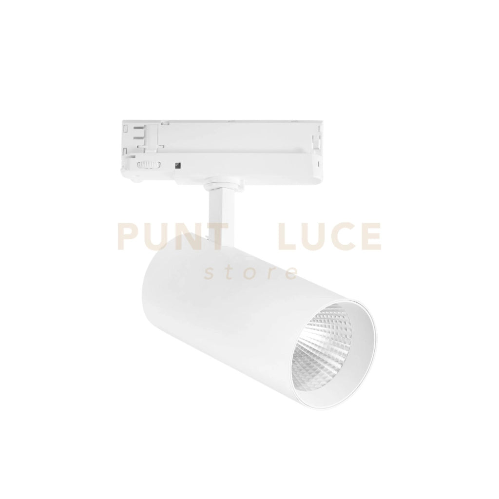 FARO BINARIO PLANE BIANCO LED 40W 4850LM 3000K 8X15CM