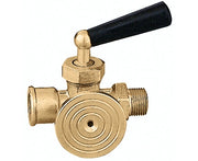 RUBINETTO PORTA MANOMETRO 3 VIE 3/8   CALEFFI SPA