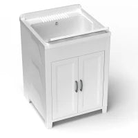 MONGARDI Mobile Lavatoio in resina per esterno-interno 60x60x85