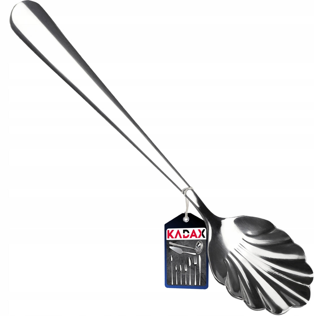 Cucchiaio da zucchero KADAX in acciaio inossidabile color argento, 14 cm, decorativo.