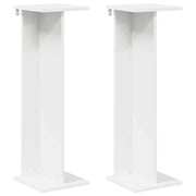 Supporto per piante | Sostegno per piante 2 pz Bianco 25 x 25,5 x 80,5 cm