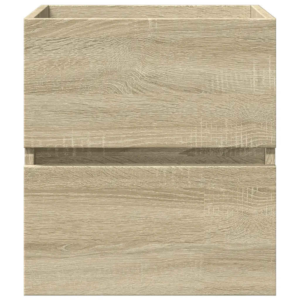 Mobile Lavabo Rovere Sonoma 41x38,5x45 cm in Legno Multistrato 856236
