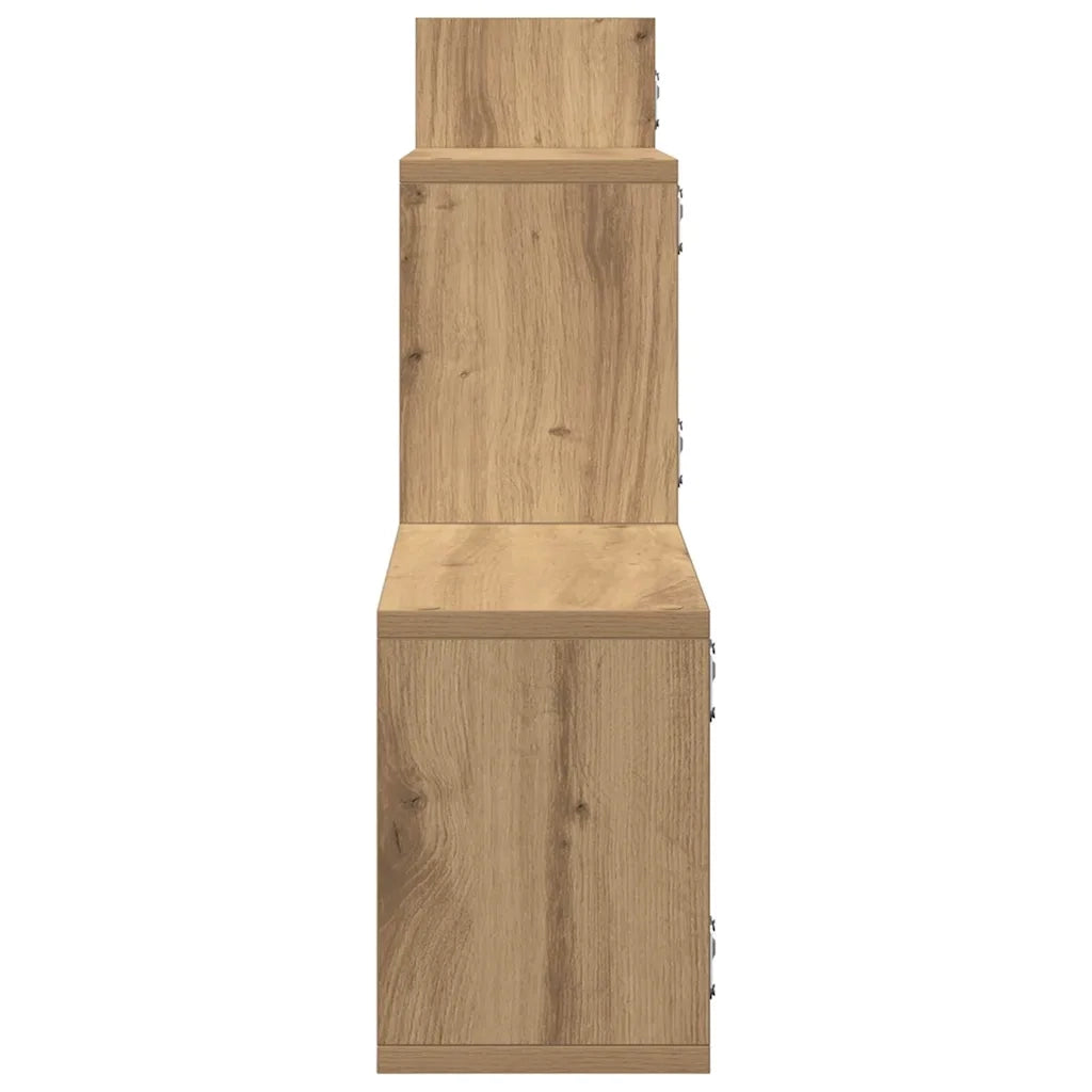 Mensola a Parete Rovere Artigianale 167,5x18x68 cm Truciolato 853325