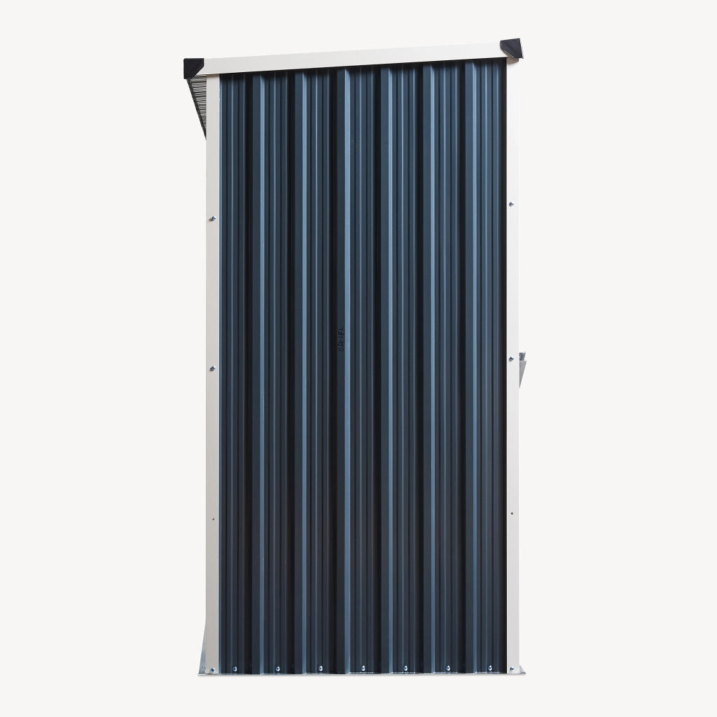 Portalegna Kalmar da Esterno con Tettuccio 352 x 80 x 152 cm Antracite casa.pro