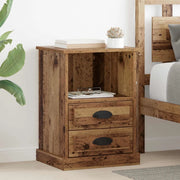 Armadio da Notte 2 pcs Legno vecchio 36 x 43 x 60 cm