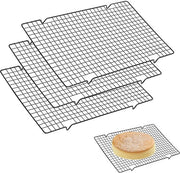 Koelrek 3 in 1 di acciaio inossidabile, griglia rettangolare 40 cm, set di raffreddamento per torte, griglia per contenitori, griglia per raffreddamento, griglia per torte e raffreddamento per contenitori