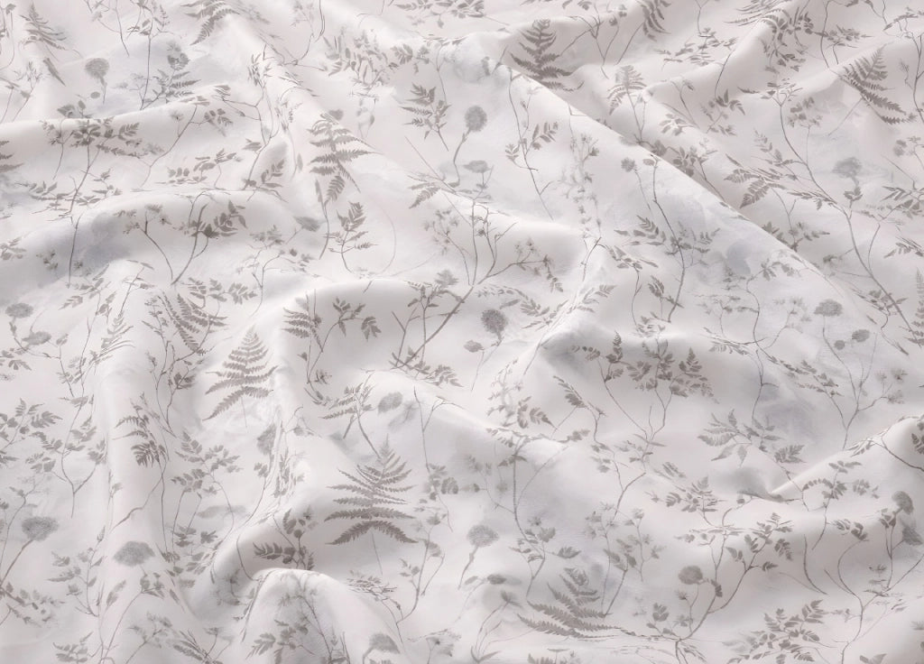 Completo Lenzuola Letto In 100% Cotone Made Italy Disegno Soffione - Francese - Beige