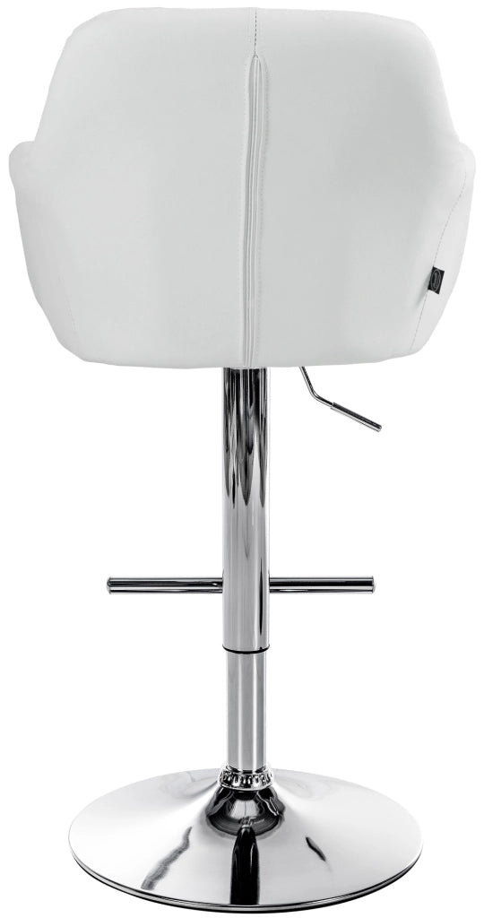 Barhocker Natoma Kunstleder chrom