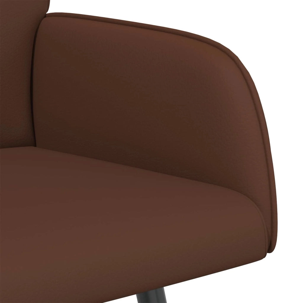 Divano a 2 posti con gambe in metallo 2 posto Marrone 42051009