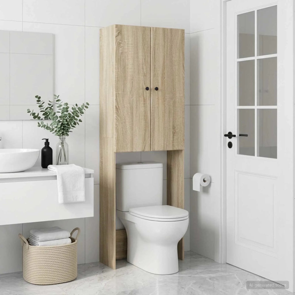 Mobile Bagno BREDA Rovere Sonoma 66 x 25,5 x 190 cm 897577