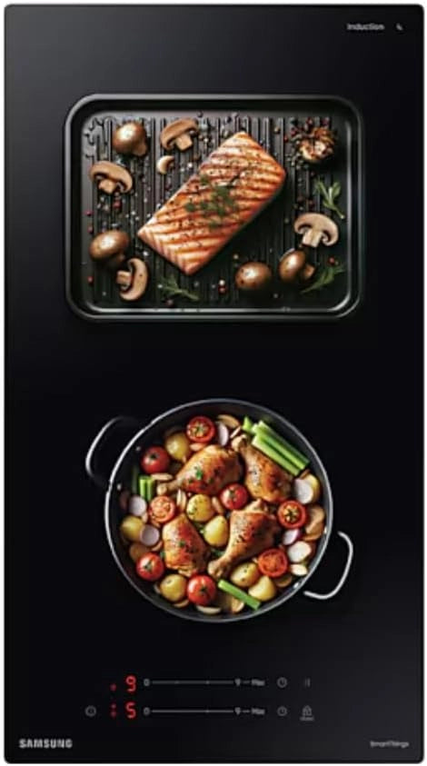 Piastra di induzione Samsung 2 Zone di cottura Funzione Power Boost NZ32BG2005FKU1