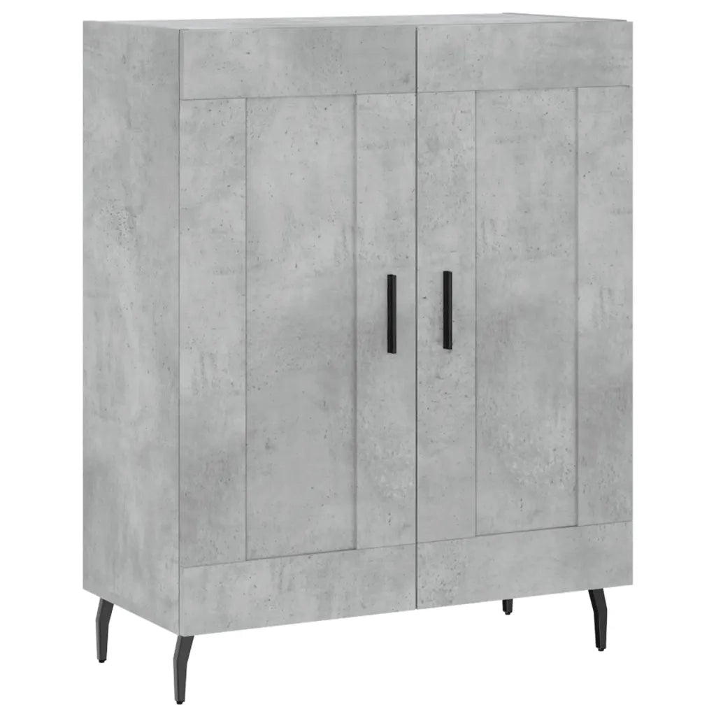 Credenza Grigio Cemento 69,5x34x90 cm in Legno Multistratocod mxl 128034