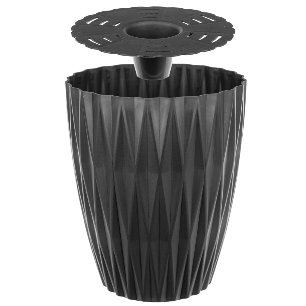 KADAX Doniczka Caro Petit 21 czarna 5760-084 K1659