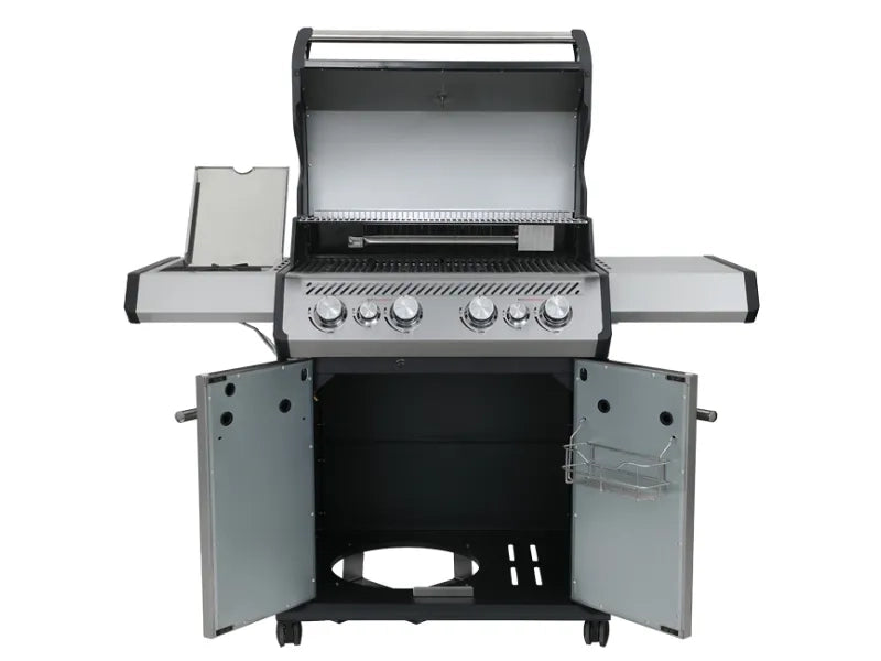 Barbecue a Gas Generation INX 426 - 4 Fuochi Inox con Fornello Laterale