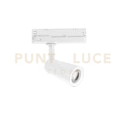 FARO BINARIO LED KONE BIANCO IN ALLUMINIO 13W 1175LM 3000K 20,5X11X6,2 CM.