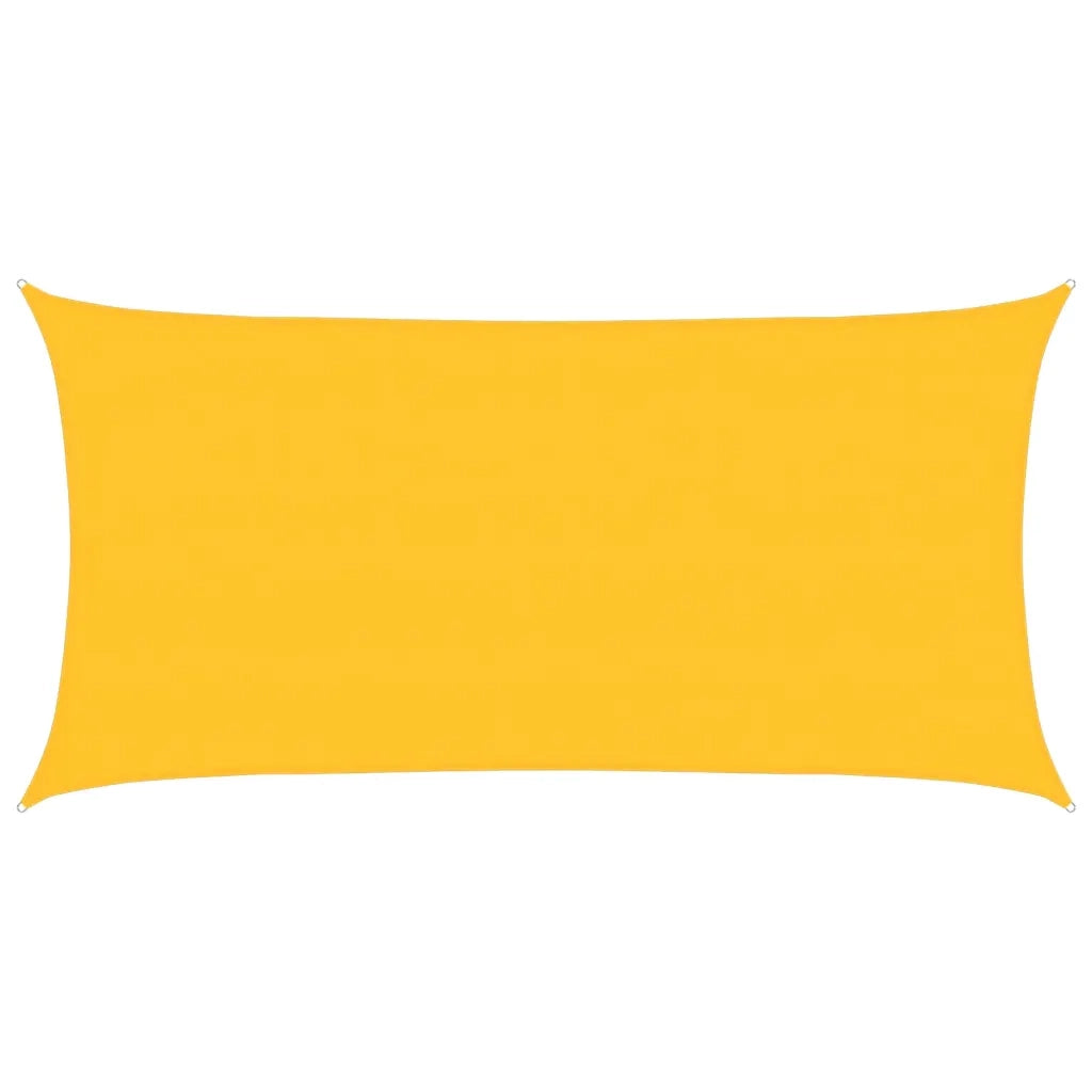 Vela Parasole 160 g/mÂ² Rettangolare Giallo 4x7 m in HDPE