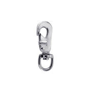 Moschettone "Snap hook" con girella 85 mm.