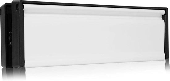Letterina Premium 10" - Brievenbus Telescopica per Porte in PVC - 20-40 mm - Xfort