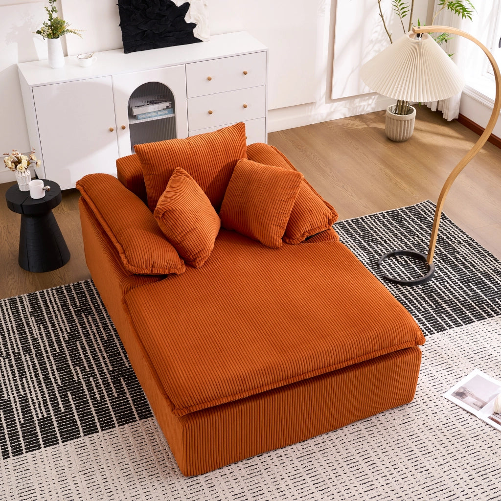 Divano Reclinabile ¨C MINIMAL ¨C Tessuto, Braccioli Larghi, Senza Installazione