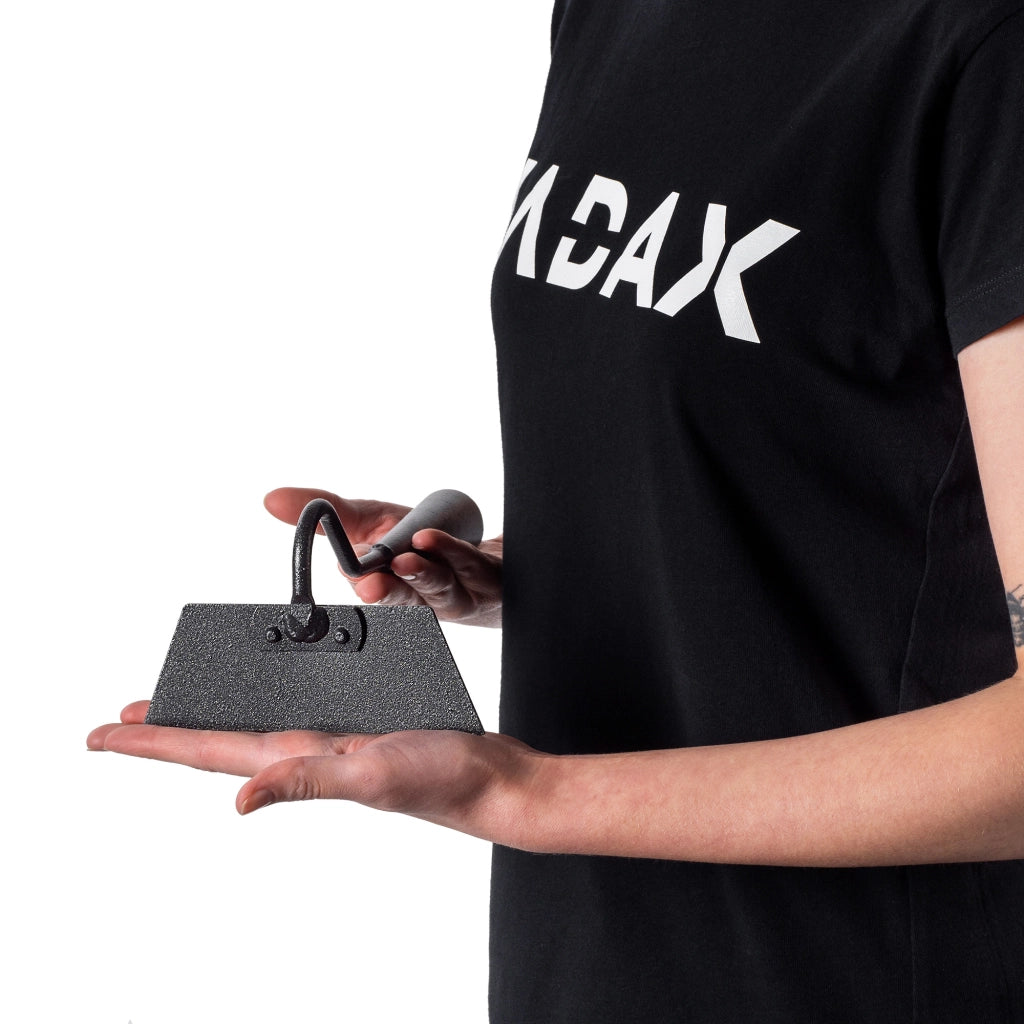 Zappa da giardino KADAX con gancio, senza manico, 14 cm, in acciaio, per scavare