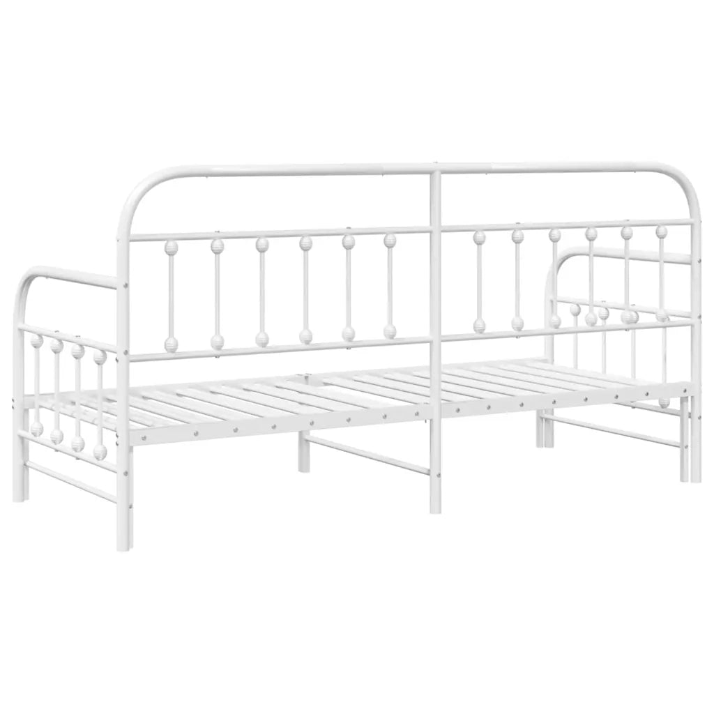 Struttura per letto di giorno-Giroletto Bianco 75 x 190 cm 584777