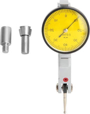 Indicatore per filo 0-0.8mm con scala di lettura 0.01mm di un micrometro di precisione.