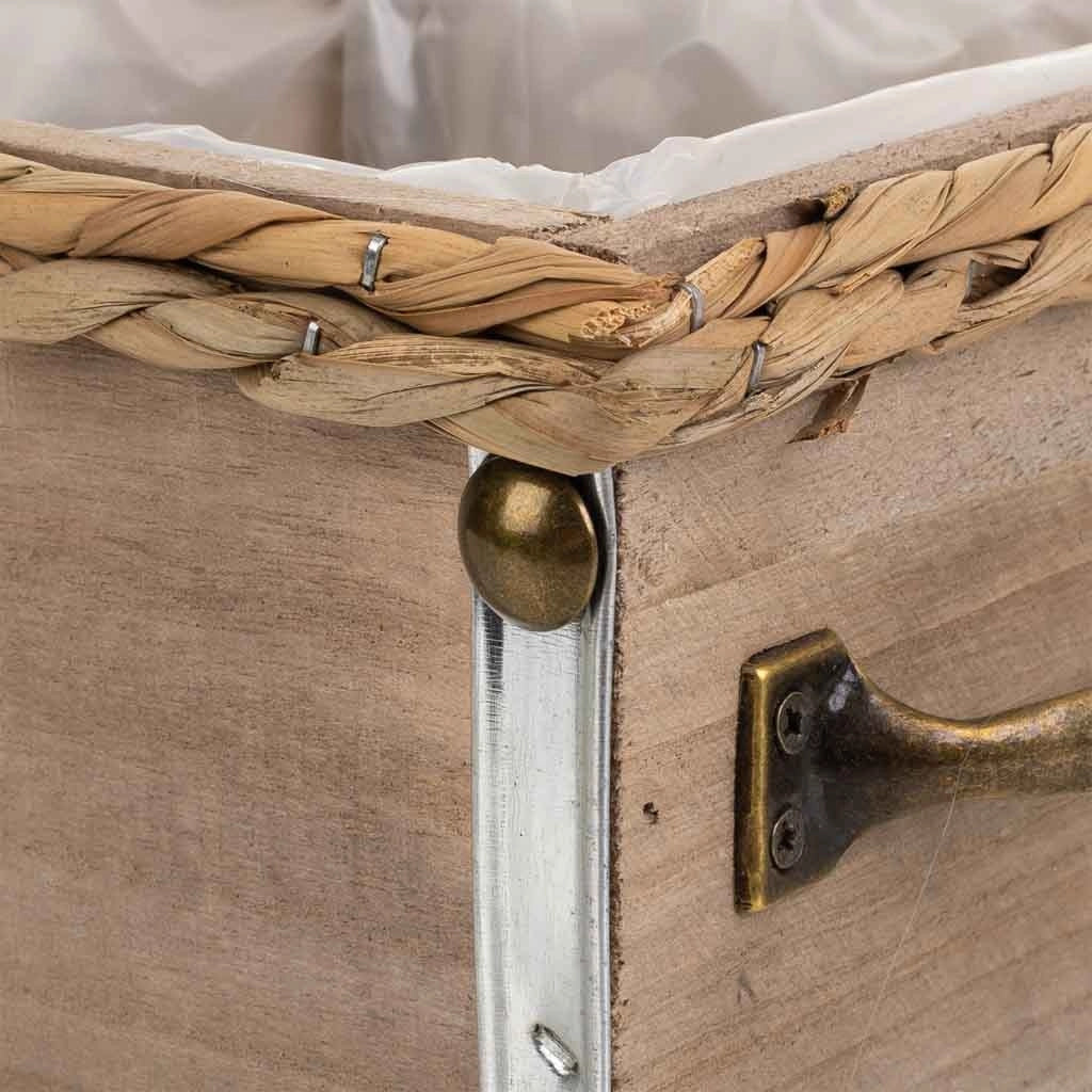 Cassetto in legno marrone 15x15x10,5h