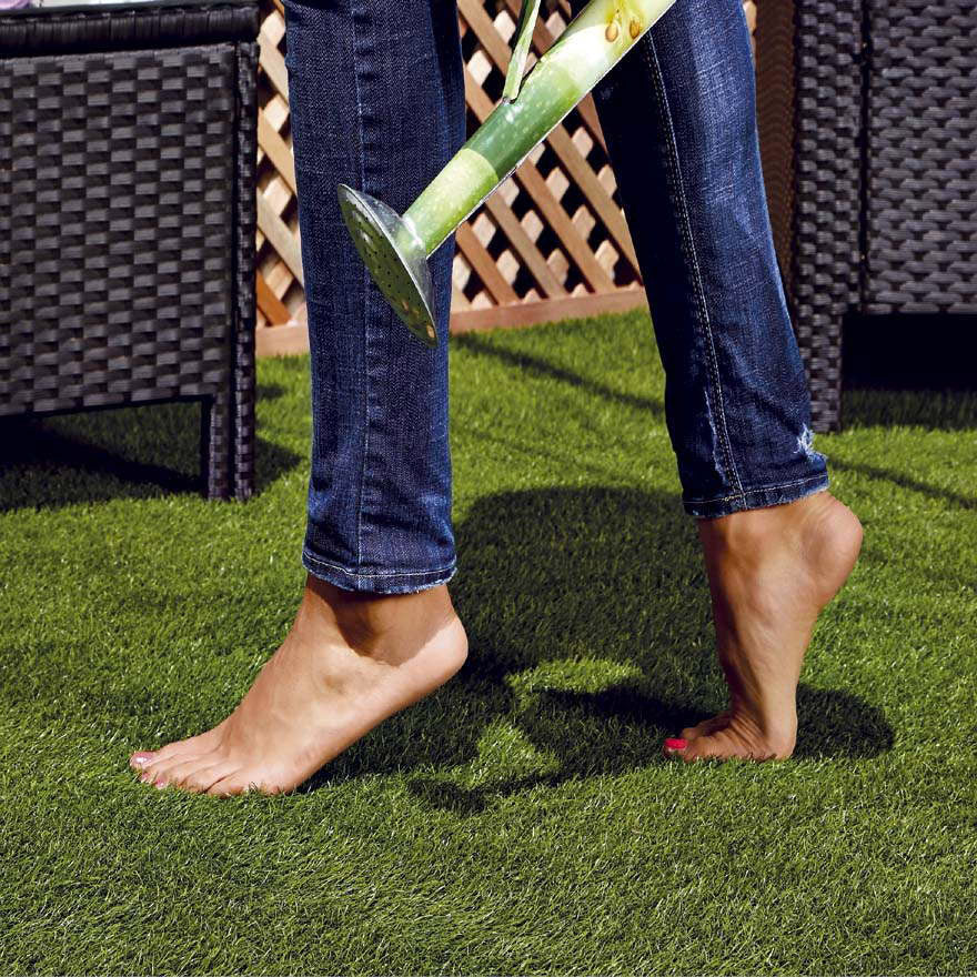 Erba Sintetica per Giardino 25mm 2x20m Rama Verdecor Gold Verde