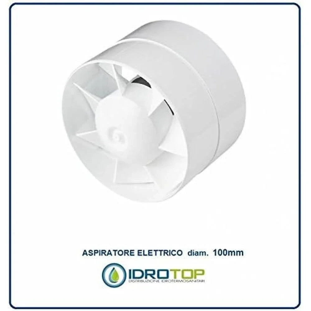 Aspiratore sopracappa d.100 mm 0 0 mc h vecamco 9799-113
