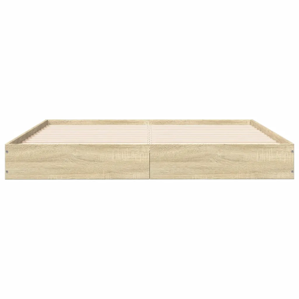 Giroletto senza Materasso Rovere Sonoma 140x200cm in Truciolato 842023