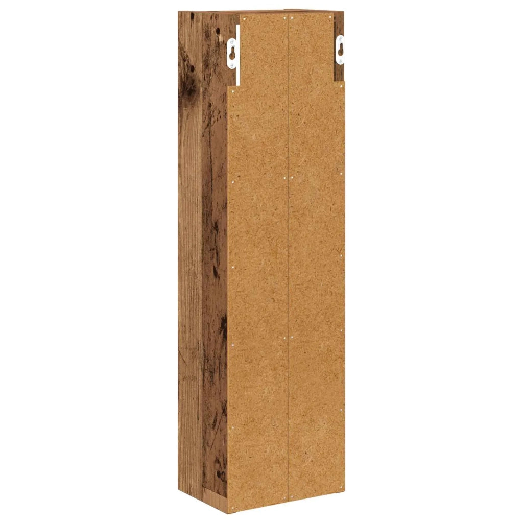 Armadio da Bagno | Mobile da Bagno a muro Legno vecchio 20 x 14 x 70 cm