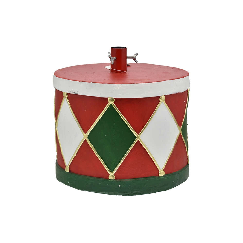 Base per Albero di Natale Tamburo Colore: Verde