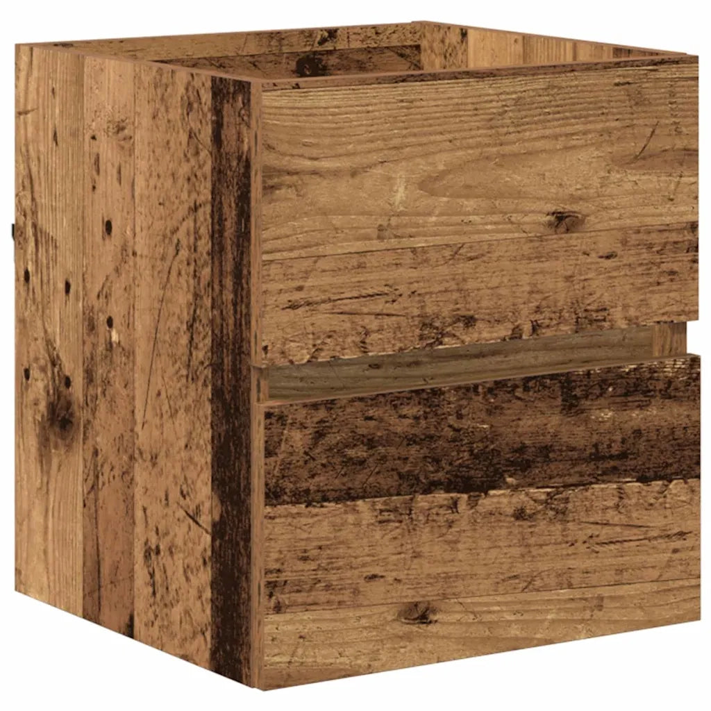 Mobile da Bagno con cassetto Legno vecchio 41 x 38,5 x 45 cm 875700