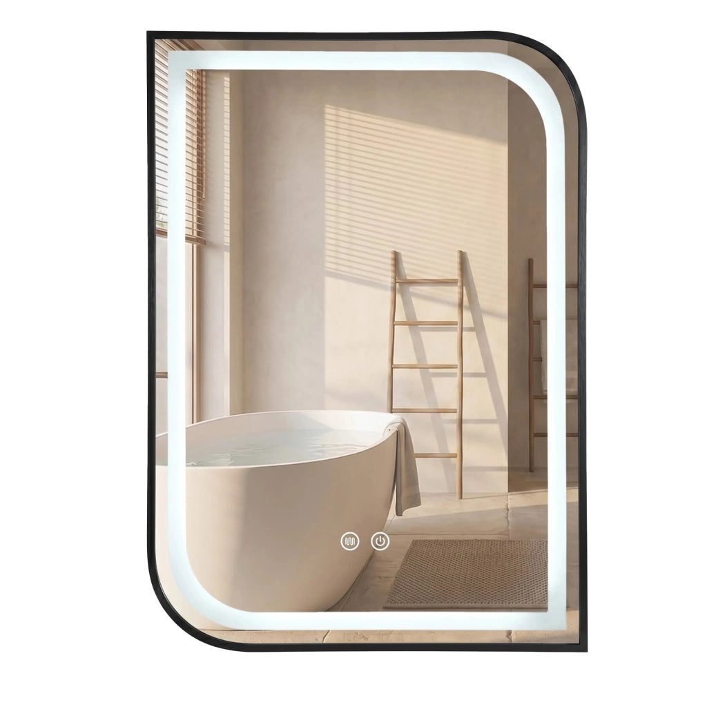 Specchio Led Zone 80x60 Black
