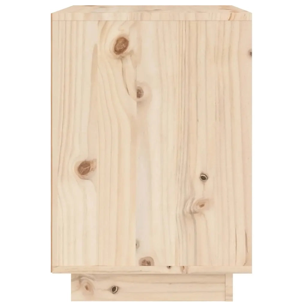 Comodino 40x35x50 cm in Legno Massello di Pino cod mxl 30764