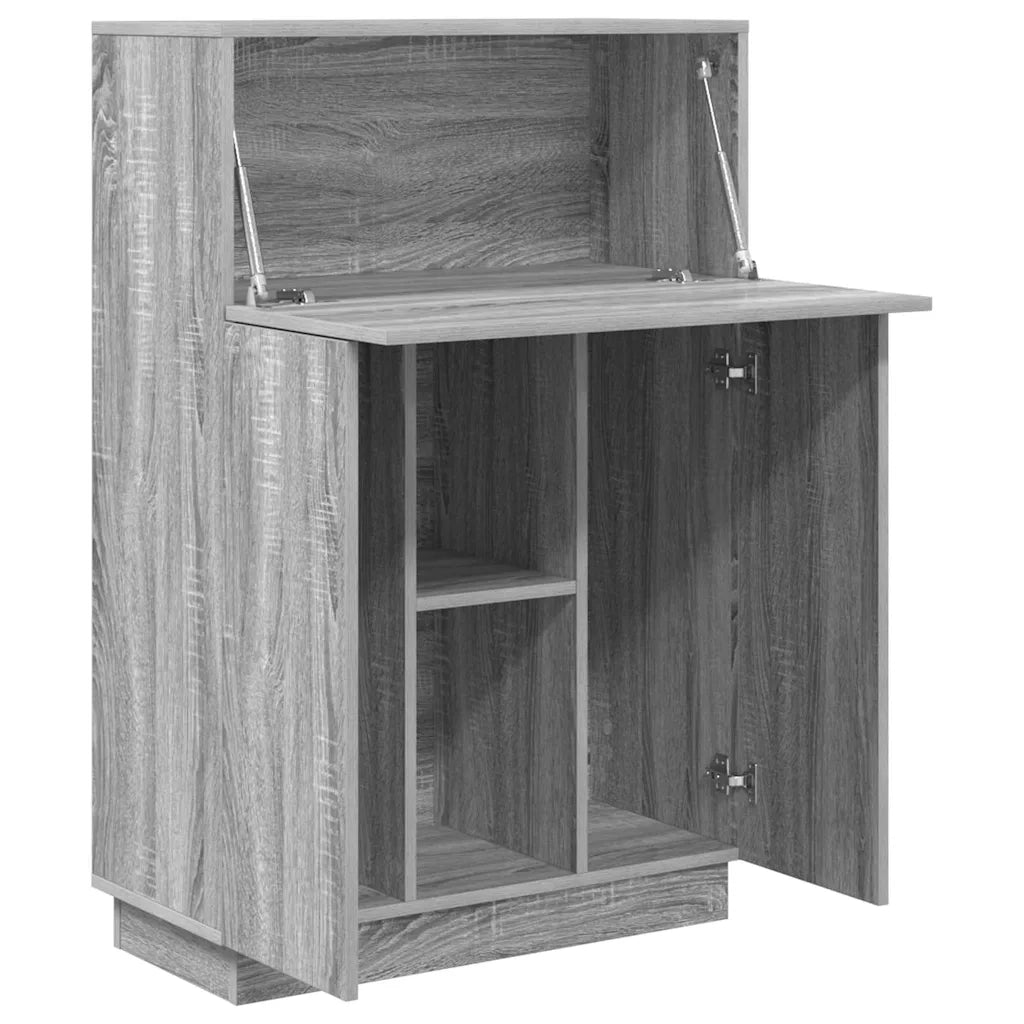 Scrivania Grigio Sonoma Legno ingegnerizzato 869487