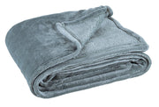 Plaid in Pile Morbido color Avorio 130x160 cm - ANDRE